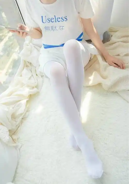 浪莎同款日系二次元可爱女学生jk萝丽白色丝袜薄性感开档免脱连裤加厚