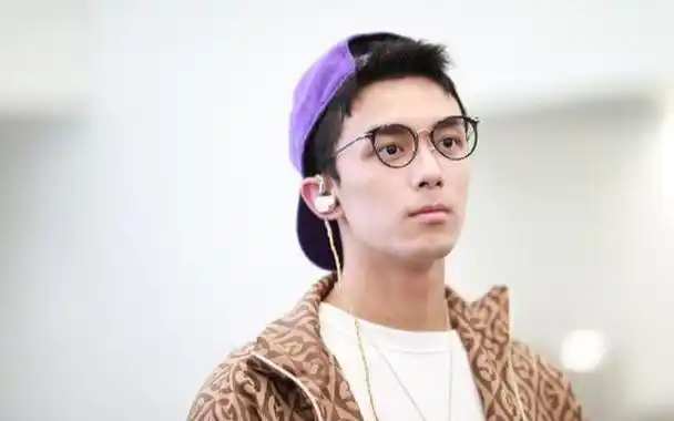 吴磊穿搭日常粉色卫衣(吴磊戴小紫帽走机场)(1)