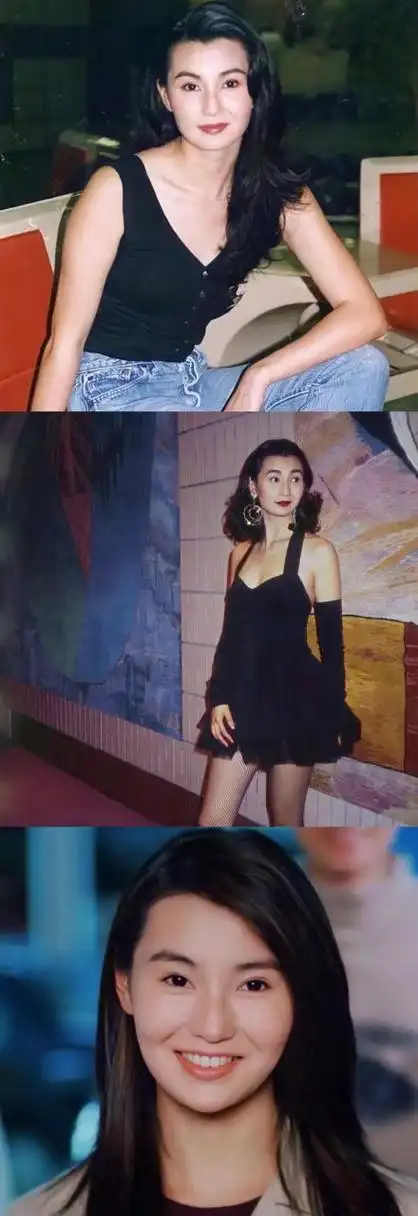 张曼玉早期照片合集,美人在皮也在骨,拥有无法复制独特气质的曼神