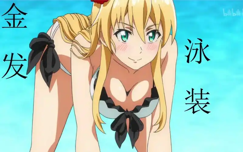 【盘点】 动漫中的 泳装金发 美少女