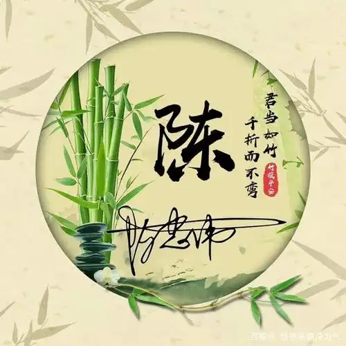 用你的名字制作微信头像,30张新款个性的姓氏头像,快来带走你的