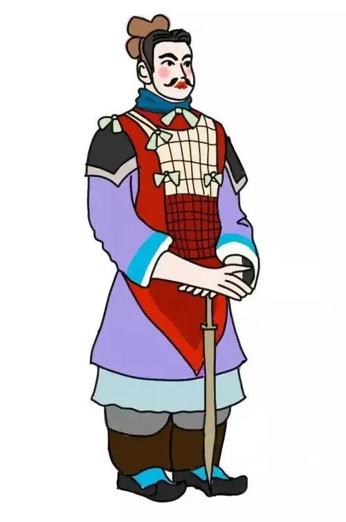 兵马俑是彩色的你真的以为古人的审美很冷淡