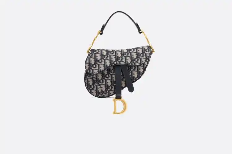 【dior迪奥 手提包】dior 19秋冬女士mini sac saddle dior oblique