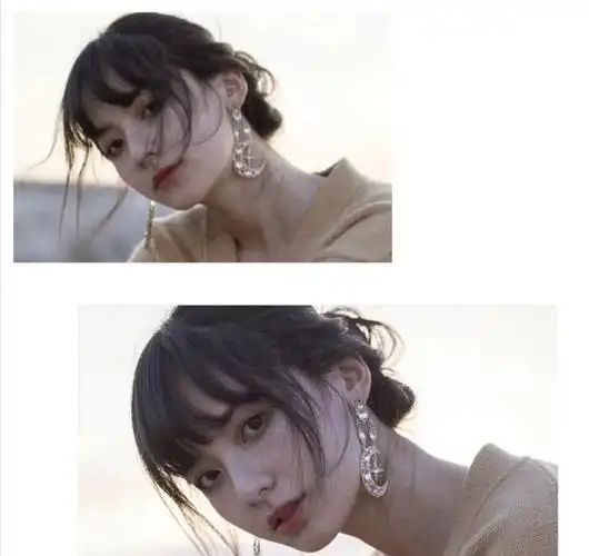 适合扎马尾的八字空气刘海