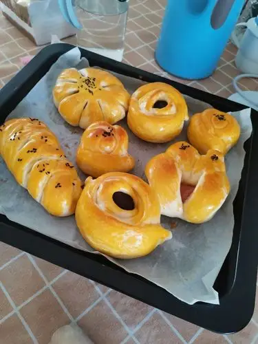 花样面包的做法