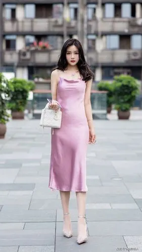 夏天穿裙子搭配什么鞋子?美女选择尖头细跟鞋,气质更显成熟高雅