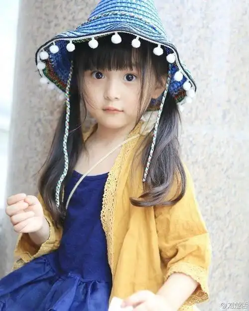 高颜值萌妞精致侧颜小清新可爱图片大全