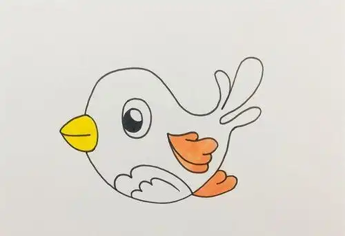 小鸟飞怎么画动物简笔画简笔画大全