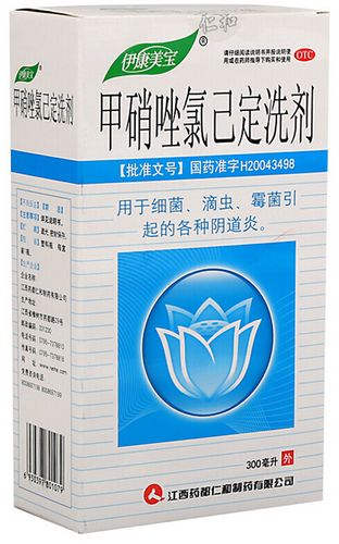 仁和 伊康美宝 甲硝唑氯己定洗剂 300ml 细菌滴虫霉菌性阴道炎洗液