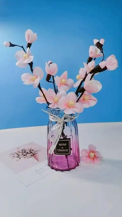 手工制作特殊的一年用特殊的方法做一束口罩花纪念特殊的一年