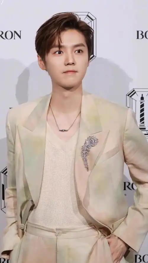 脱离直播间十级滤镜的鹿晗生图