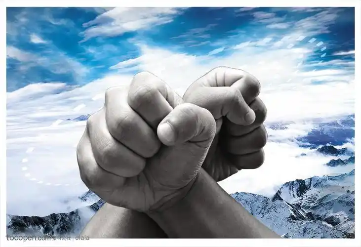 靠在一起紧握的拳头 - 堆糖,美图壁纸兴趣社区