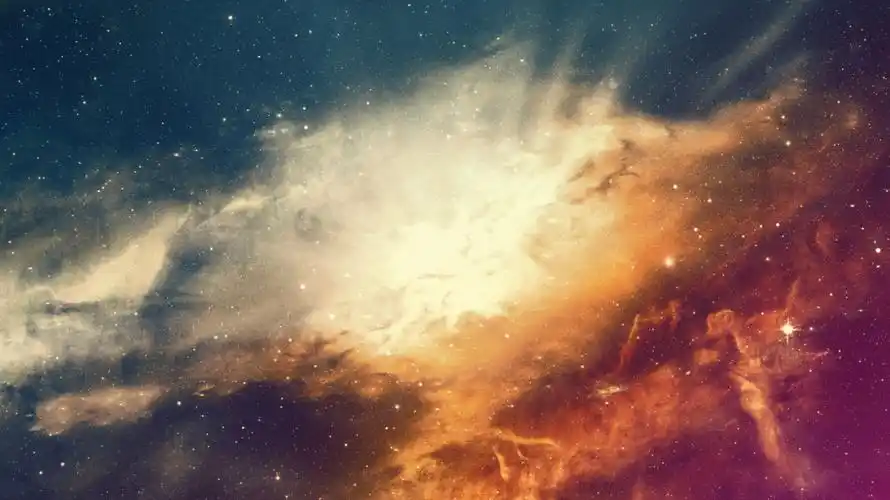 宇宙星空银河摄影图