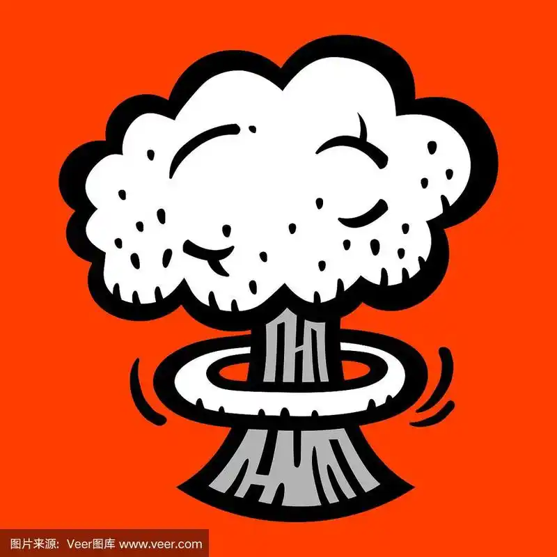 蘑菇云原子弹爆炸