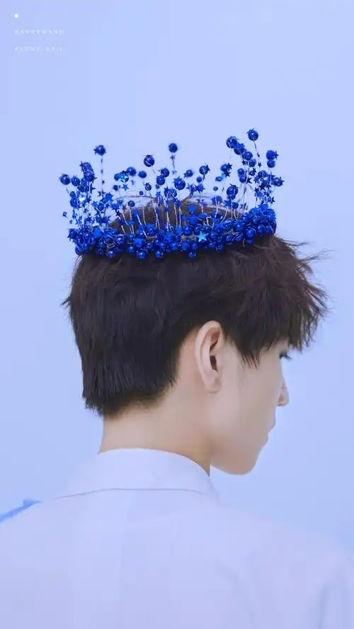 王俊凯演唱会燃动全场,机车脏辫蓝色王冠,小王子三生有幸喜欢你