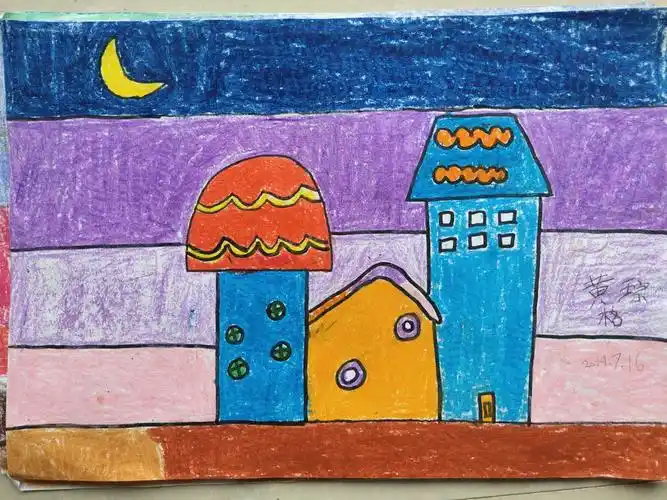 方城县七彩美术培训暑期班学员绘画作业第一阶段网络投票