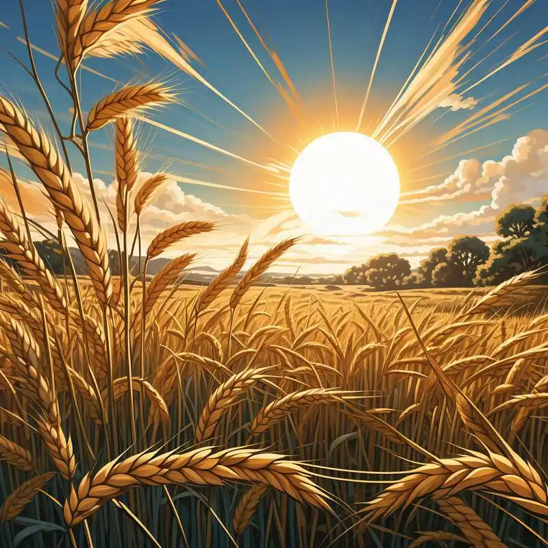 你喜欢这样的金黄麦田头像吗?04快来挑选一款,让