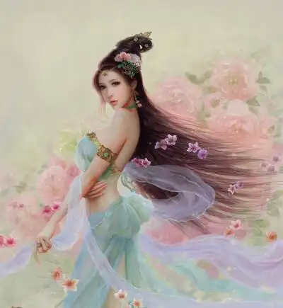 古风 美人图 手绘
