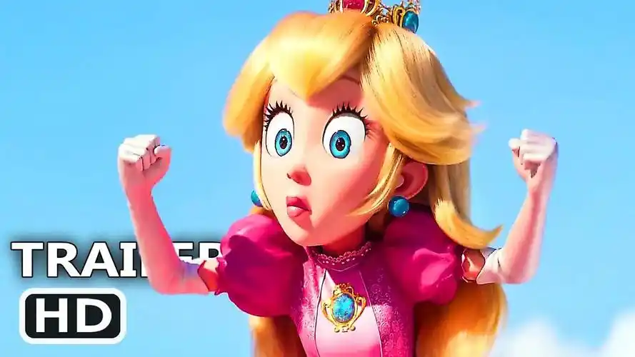 movie "princess peach is ready for battle" trailer interna