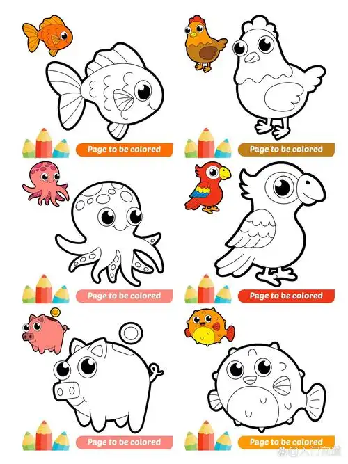 动物植物简笔画大全