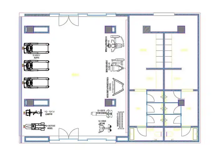 温州阳光城健身房