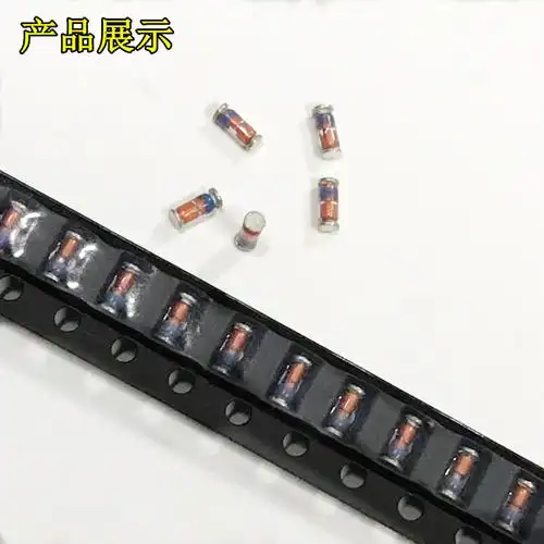 2w贴片稳压二极管zmm22lal34黑带05w22v1206二极管