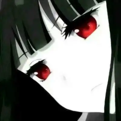 病娇动漫女头像高清好看的女生动漫头像黑暗系列图片