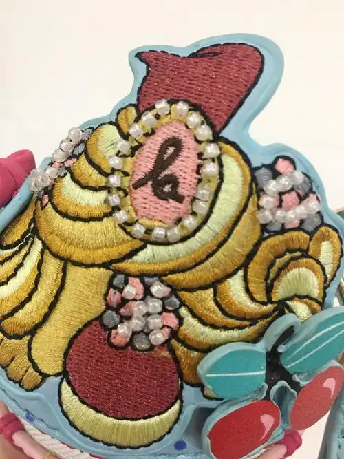 泰国设计师 潮牌cupcake糖果水果造型茶杯蛋糕包零钱包手包单肩包