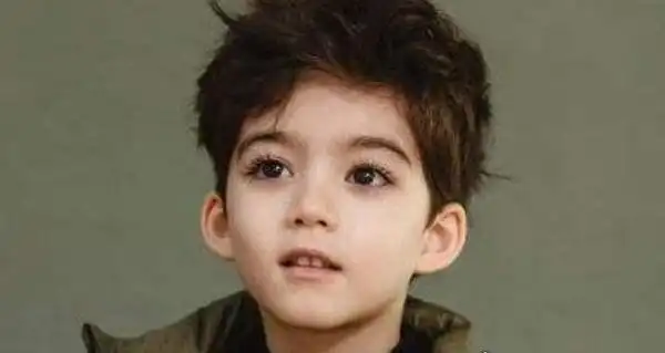 世界上最帅的混血男孩cooperlunde天生神颜仅靠外貌吸粉