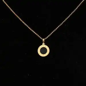 宝格丽圆盘项链