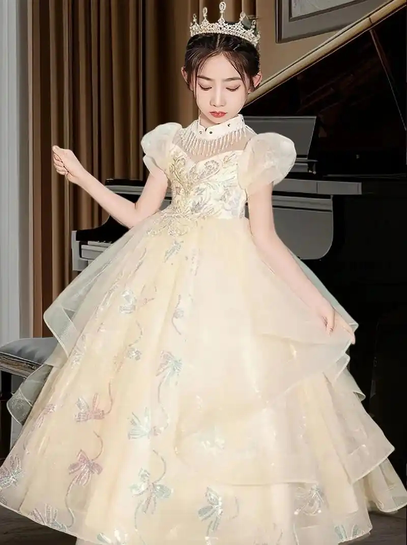 女儿想要的蓬蓬公主演出礼服裙来啦