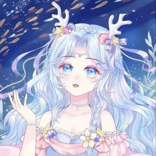 女生头像动漫 高级好看仙气飘飘_侵权_来自_图文