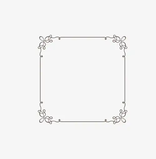 欧式边框免抠素材免费下载_觅元素51yuansu.com