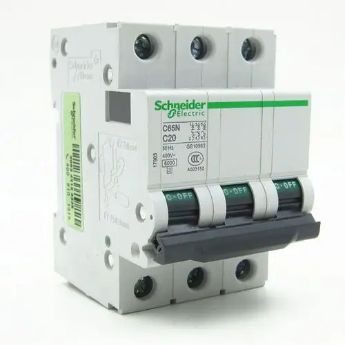 施耐德c65n 3p 小型断路器 空气开关 c20