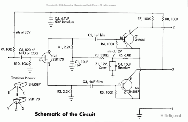 求电容麦驱动电路