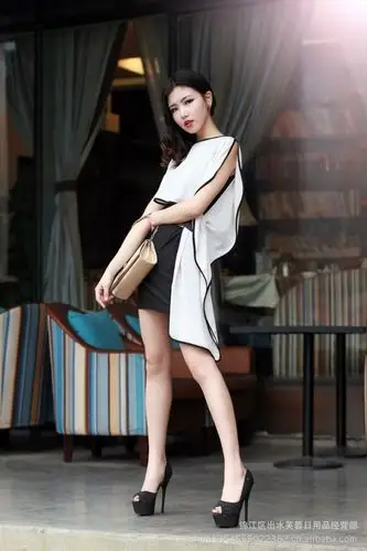 2013奢华水钻鱼嘴超高跟单鞋 细跟防水台性感夜店女鞋子婚庆鞋图片_34