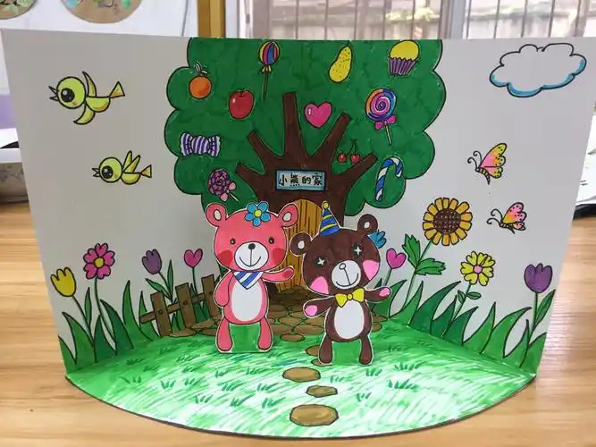 其它 米罗创意网课《美丽花园》 写美篇第一步:先用铅笔画然后勾线噢!