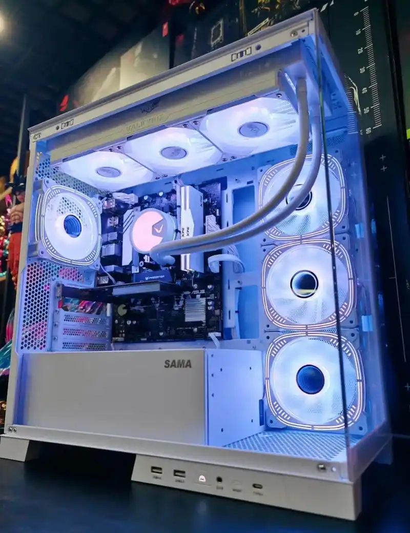 先马新境界机箱配置.处理器13400f 主板华硕b760m哎 - 抖音