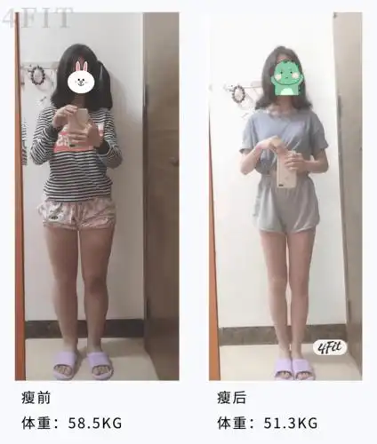 45天为一个周期,我们的测试人员无论是外貌还是身材,都产生了惊人的