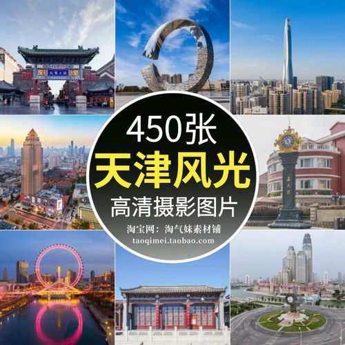 高清jpg天津风景图片城市建筑之眼五大道瓷房子旅游景点摄影素材