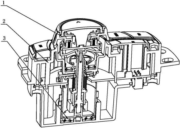 cn107910220b_一种组合式旋钮拨杆开关装置有效