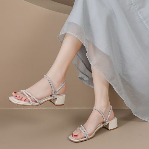 【一鞋两穿】凉鞋夏季女鞋女士凉鞋一字带凉鞋女鞋子女