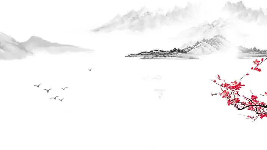 古风淡雅背景图片