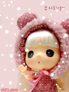 大雪gif洋娃娃gif动画gif动态gif