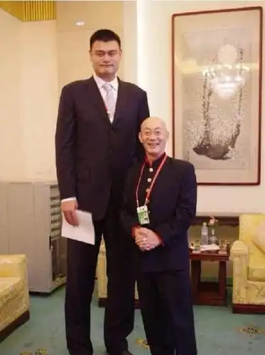 原创怎样和姚明合影不尴尬成龙最调皮曾志伟不服输杨幂太机智