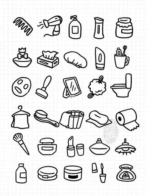 各种物品简笔画集