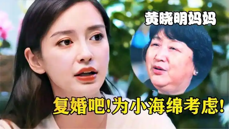 黄妈妈挽留baby不逼你生二胎了快回来吧杨颖反应过于真实