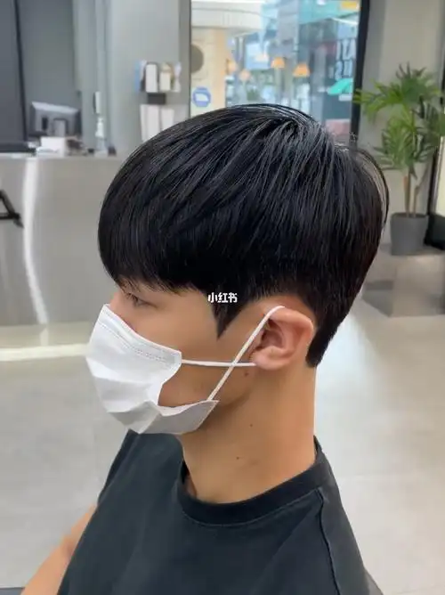 韩式发型韩式碎盖免烫款