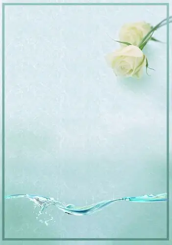 淡蓝色化妆品香水广告背景素材