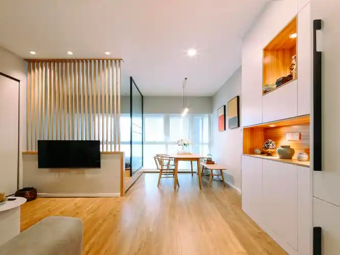 55平米小户型让单身生活更精致一房日式装修案例-红星美凯龙设计机构